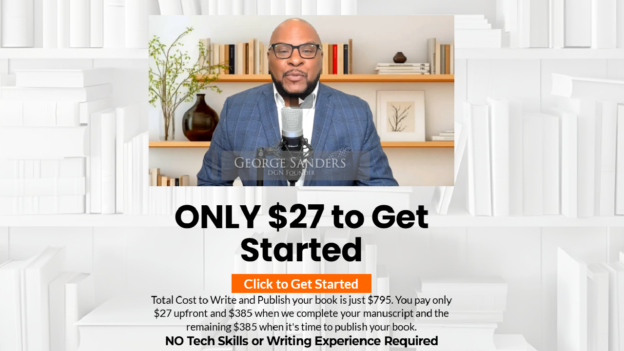 GoHighLevel Funnel for Author Publishing Service